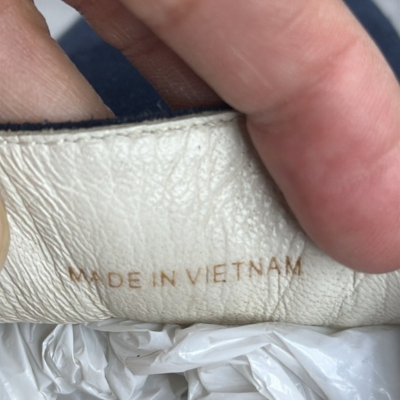 (H3) Prada Sport women's blue suede slip-on sneakers with round toe Women's 9.5 - Picture 9 of 11